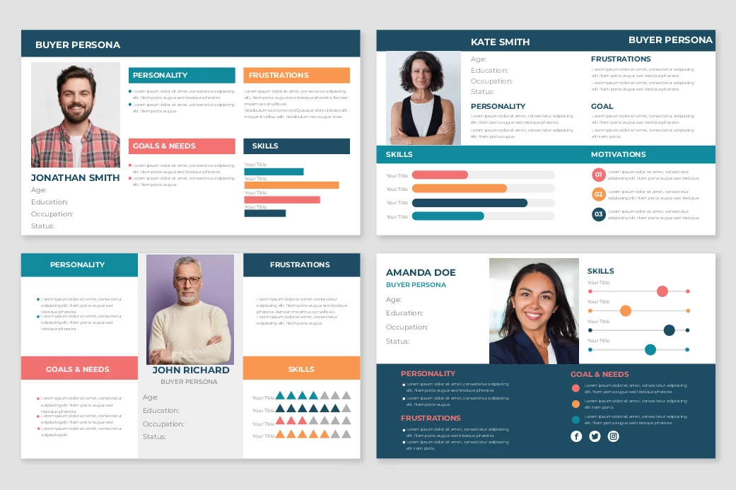 Les personas permettent de cibler vos actions marketing et commerciales